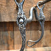 Brandon Anthony Silver Mounted Solid Port Bit 1975 Tack - Bits Brandon Anthony