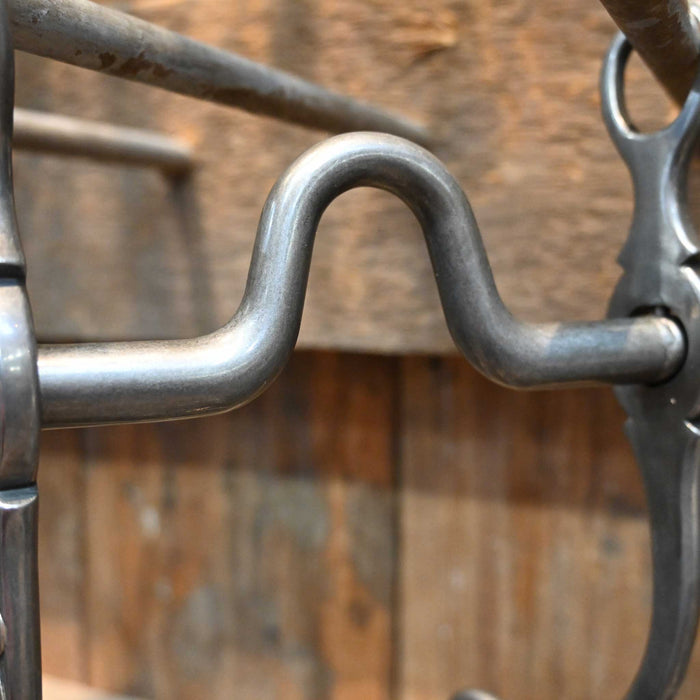 Brandon Anthony Silver Mounted Solid Port Bit 1975 Tack - Bits Brandon Anthony