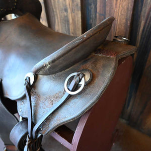 15" USED TRENT WARD RANCH SADDLE Saddles Trent Ward