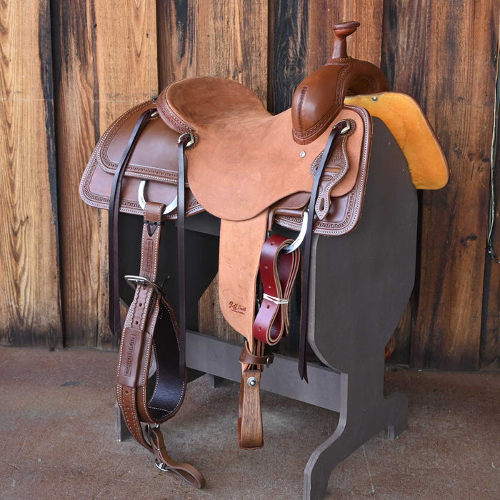 15" JEFF SMITH BEAU GALYEAN RANCH CUTTER SADDLE