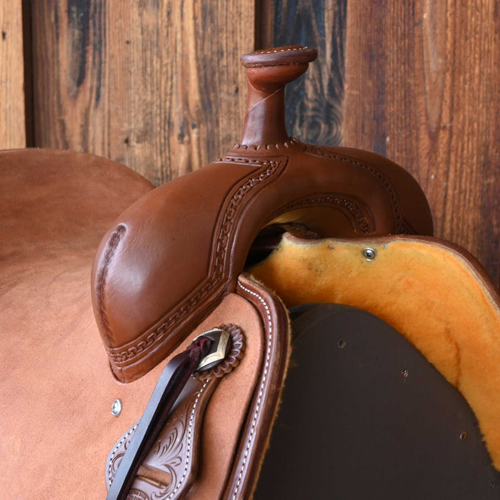 15" JEFF SMITH BEAU GALYEAN RANCH CUTTER SADDLE