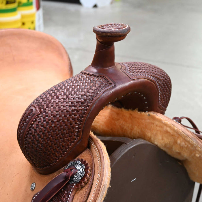 16" TESKEY'S RANCH CUTTER SADDLE