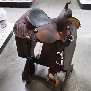 14" USED COATS BARREL SADDLE Saddles Coats Saddlery   