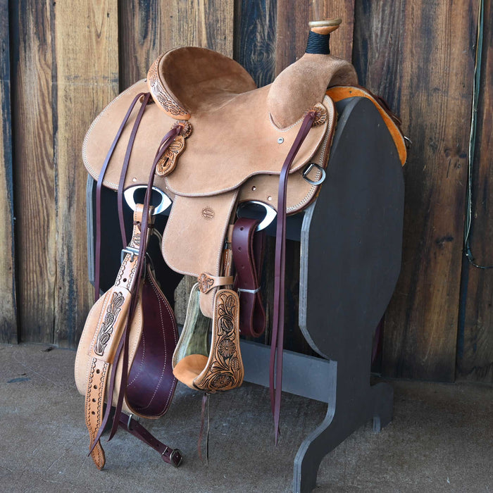 12.5" TESKEY'S TEAM ROPING SADDLE