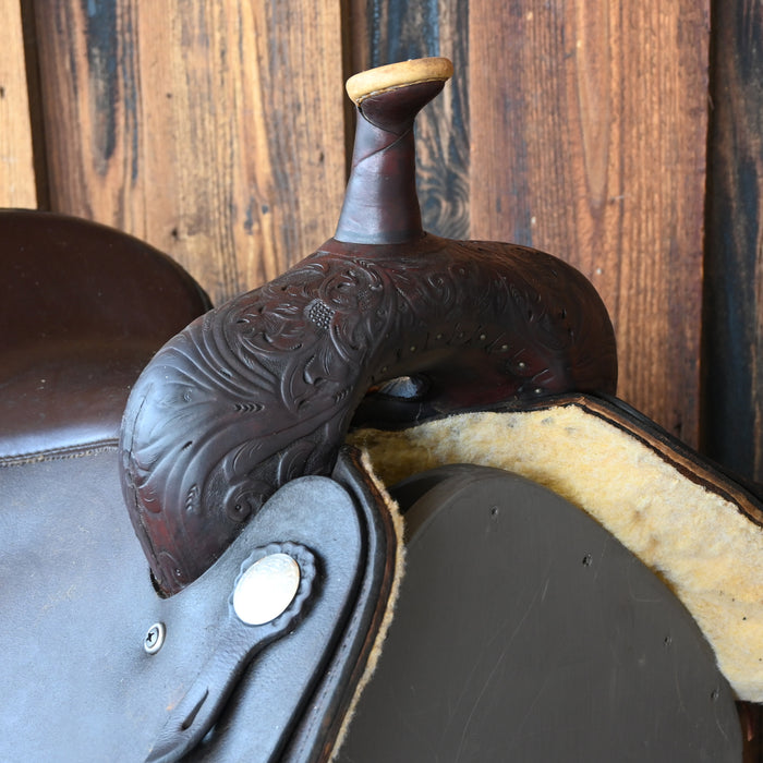 17" USED BILLY COOK TRAIL SADDLE