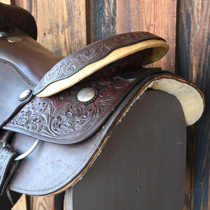 17" USED BILLY COOK TRAIL SADDLE