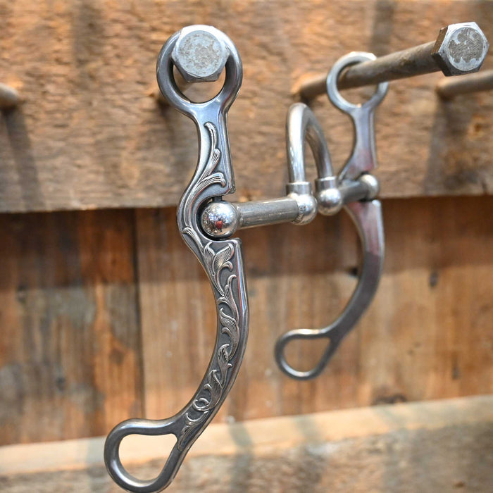 Brandon Anthony Silver Mounted Correction Bit 1978 Tack - Bits Brandon Anthony