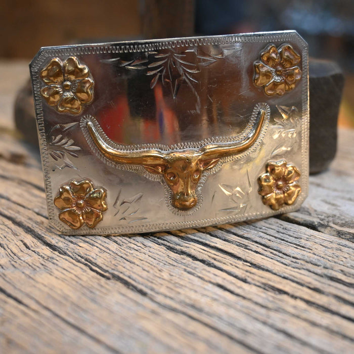 1950's Ricardo Longhorn  Buckle