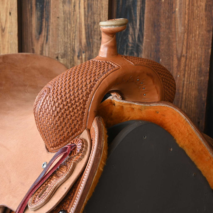 16" TESKEY'S RANCH CUTTER SADDLE