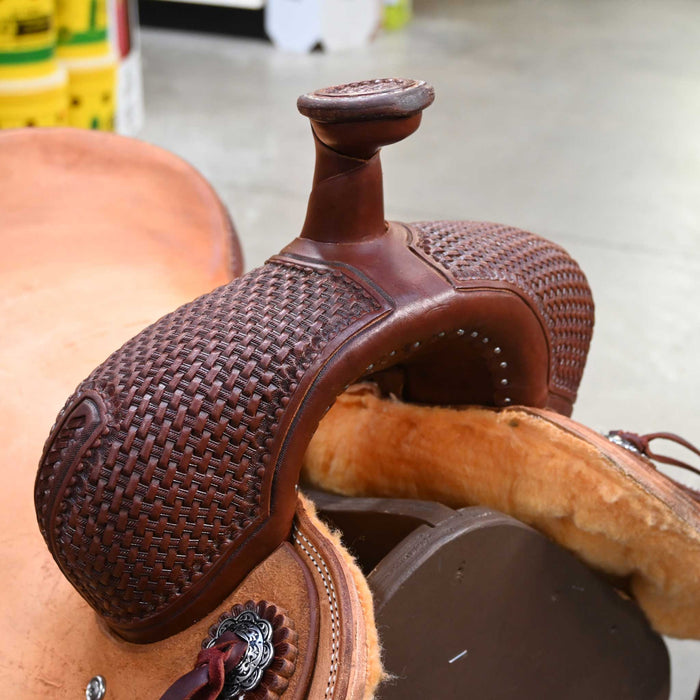 16.5" TESKEY'S RANCH CUTTER SADDLE