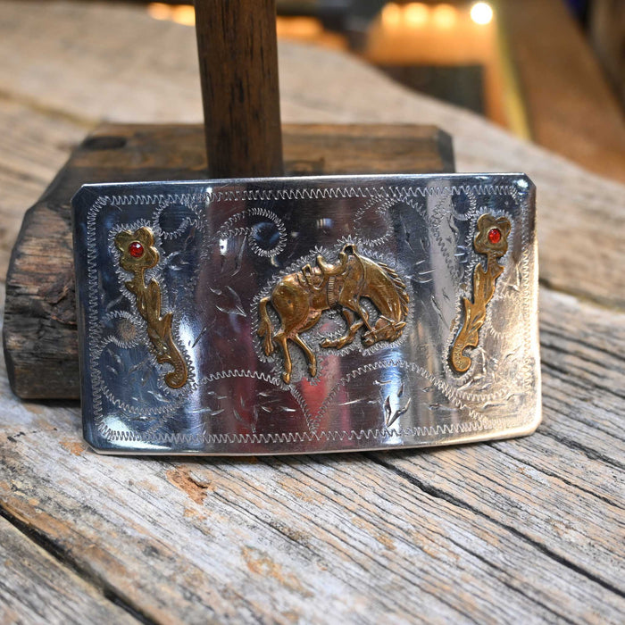 1950's Vintage Nickel Buckle