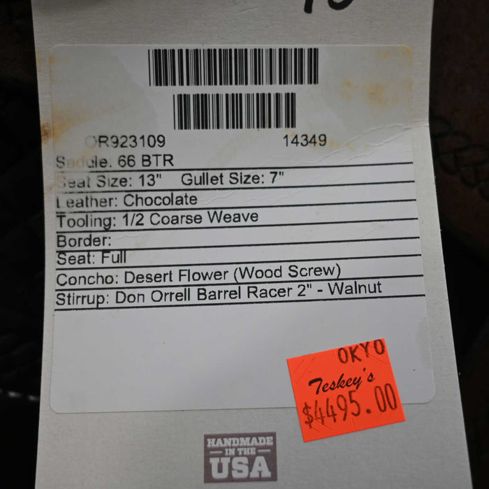 13" MARTIN BTR BARREL SADDLE