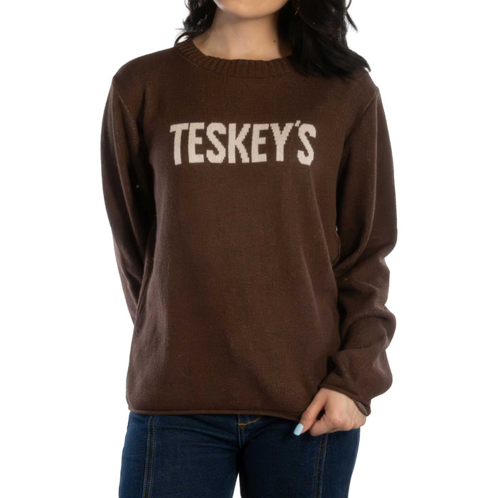 Teskey's Pullover Sweater - Brown/Natural TESKEY'S GEAR - Sweatshirts - Hoodies Teskey's