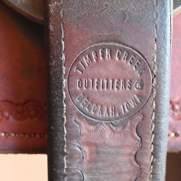 15.5" USED TIMBER CREEK MULE SADDLE Saddles - Used TIMBER CREEK OUTFITTERS