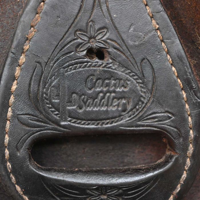 16" USED CACTUS RANCH SADDLE