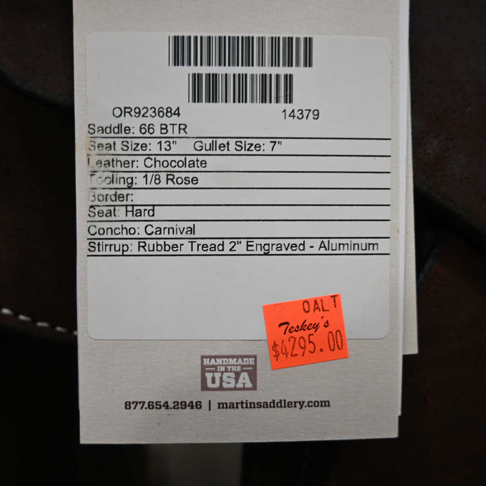 13" MARTIN BTR BARREL SADDLE