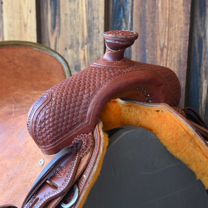 17" TESKEY'S STRIP DOWN RANCH SADDLE Saddles - New Teskey's Saddlery