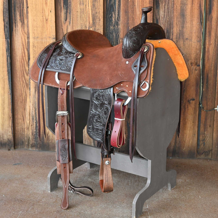 15.5" JEFF SMITH BEAU GALYEAN RANCH CUTTER SADDLE