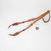 NEW Slickout Leather One Ear W/ Burgundy Rawhide Buttons Sale Barn Teskey's   