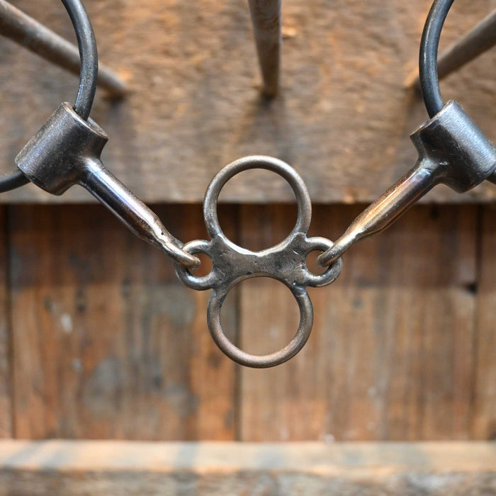 Rod Teuscher O-Ring 3 Piece Snaffle Bit