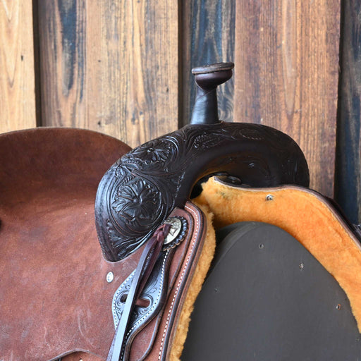 15.5" JEFF SMITH BEAU GALYEAN RANCH CUTTER SADDLE Saddles - New Jeff Smith