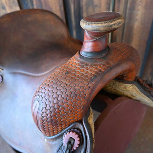 16" USED COURTS RANCH SADDLE Saddles Courts Saddlery