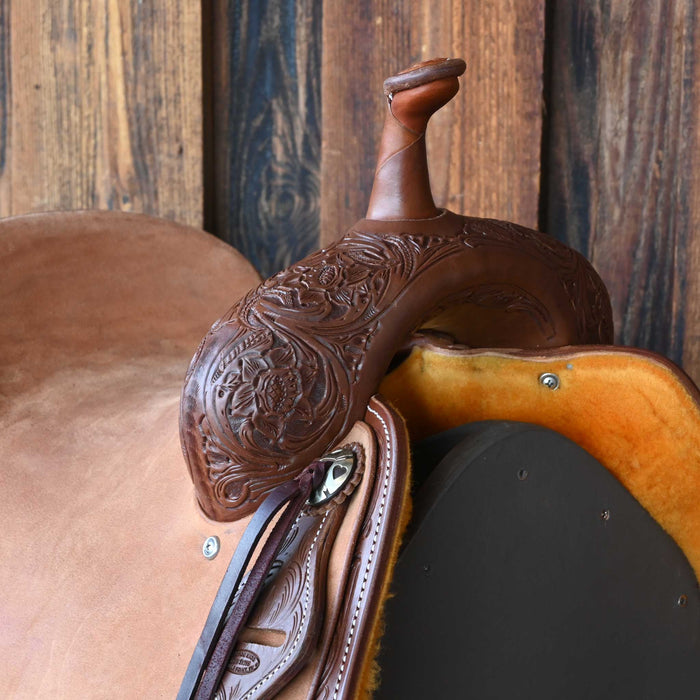 15" JEFF SMITH BUSTER WELCH CUTTING SADDLE