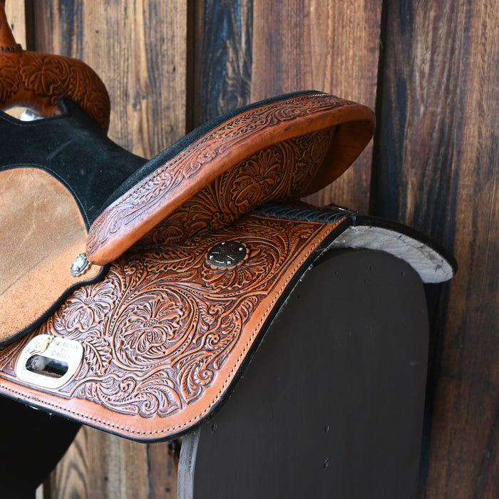16" USED HIGH HORSE BARREL SADDLE