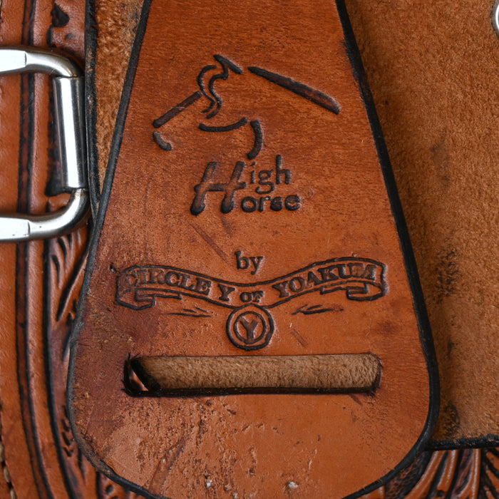 16" USED HIGH HORSE BARREL SADDLE