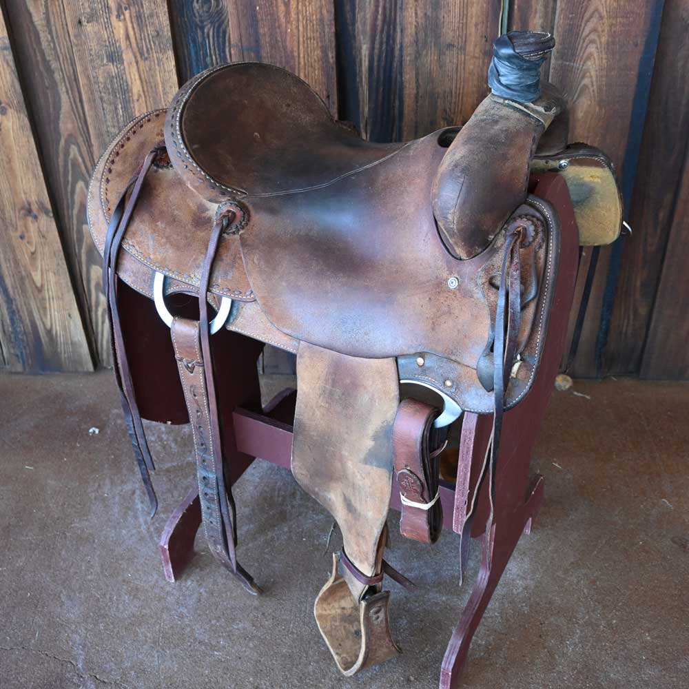 16" USED CACTUS RANCH SADDLE Saddles CACTUS SADDLERY