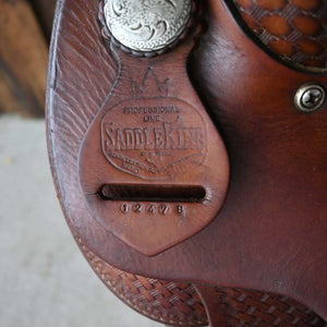 14.5" USED SADDLE KING OF TEXAS TRAIL SADDLE Saddles Saddle King Of Texas   