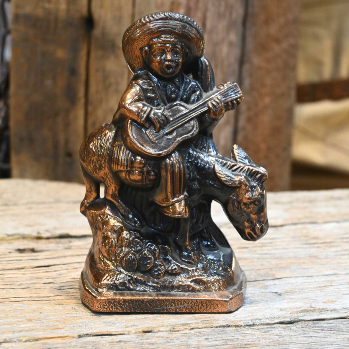 Vintage "Boy on Burro" Piggy Bank