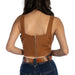 Rock & Roll Denim Women's Floral Camel Tank Top WOMEN - Clothing - Tops - Sleeveless Panhandle