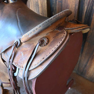 16" USED CACTUS RANCH SADDLE Saddles CACTUS SADDLERY