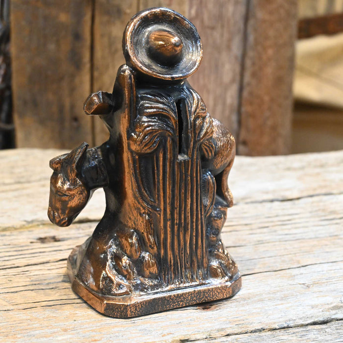 Vintage "Boy on Burro" Piggy Bank