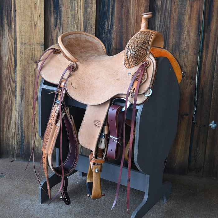 15.5" TESKEY'S PRO CUTTER RANCH CUTTER SADDLE