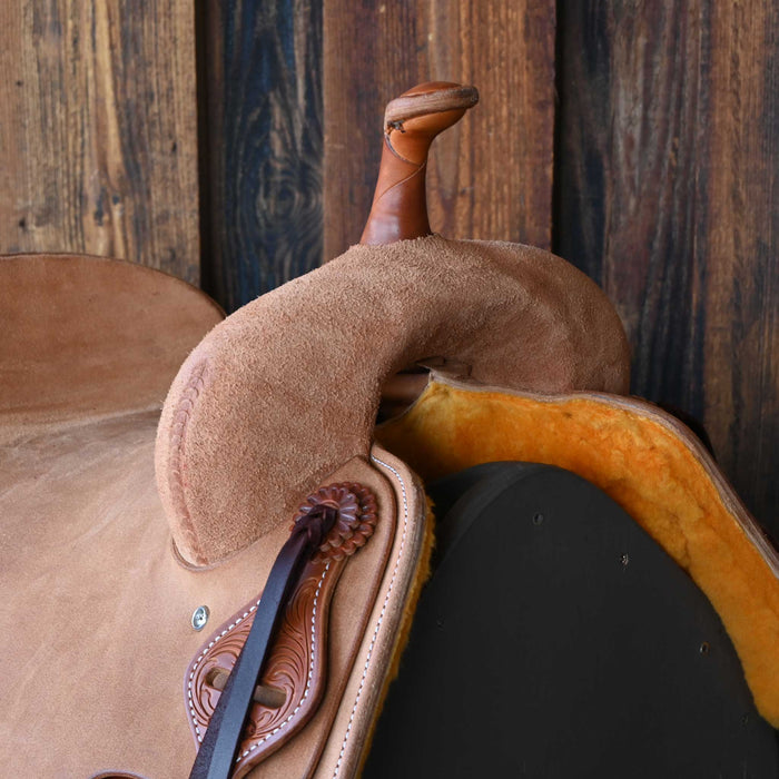 15" JEFF SMITH BEAU GALYEAN CUTTING SADDLE