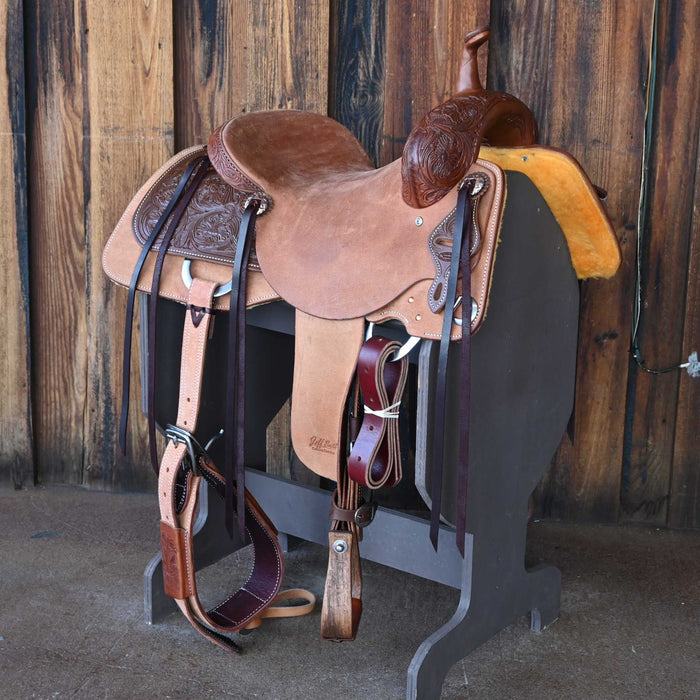 15" JEFF SMITH BUSTER WELCH CUTTING SADDLE