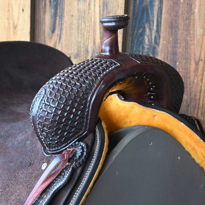 16" TESKEY'S RANCH CUTTER SADDLE