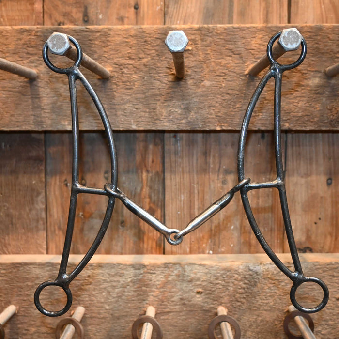 Rod Teuscher mooth Snaffle GagBit 1618 Tack - Bits Rod Teuscher