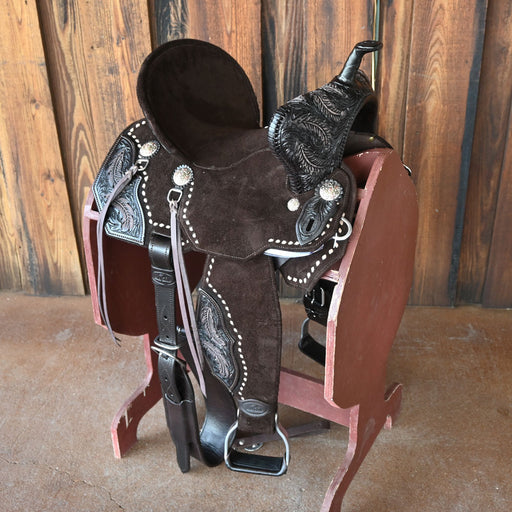 13.5" SEVEN NEOPRENE LIGHTWEIGHT BARREL SADDLE Saddles - New Seven Saddle