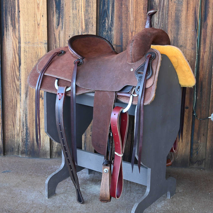 15.5" JEFF SMITH BEAU GALYEAN CUTTING SADDLE