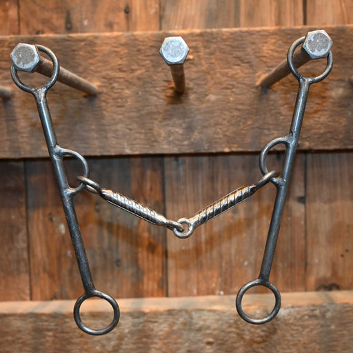 Rod Teuscher Rebar Snaffle GAG Bit 1620 Tack - Bits Rod Teuscher