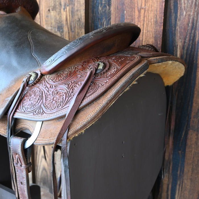 16" USED CACTUS RANCH SADDLE
