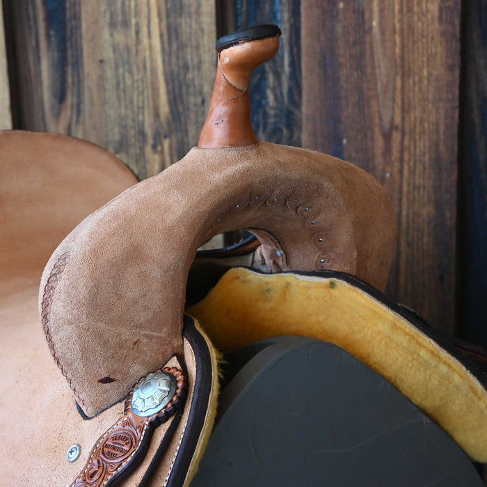 15" TESKEY'S BARREL SADDLE Saddles - New Teskey's Saddlery