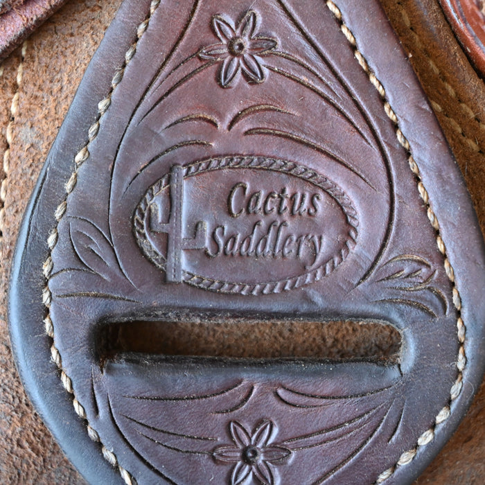 16" USED CACTUS RANCH SADDLE