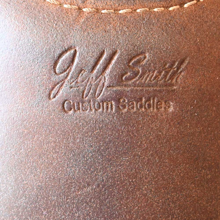 15.5" USED JEFF SMITH COWHORSE SADDLE Saddles - Used Jeff Smith