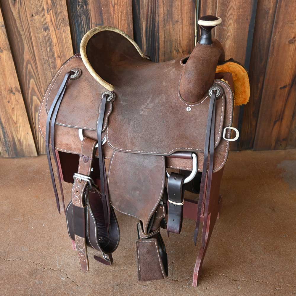 14.5" USED MARTIN ROPING SADDLE