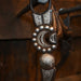 L5* Magdalena Sonora, Mexico Silver Mounted Spade Bit 1623 Tack - Bits L5*