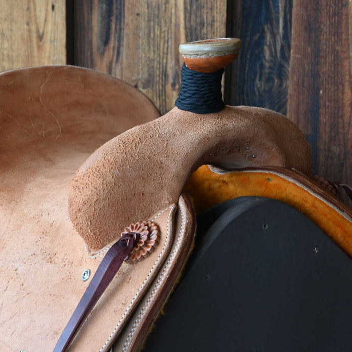 14" TESKEY'S TEAM ROPING SADDLE